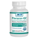 Floracor - Gut & Intestinal Health - Premium Probiyotik, Prebiyotik ve Enzyme Formula - 60 Vejetaryen Capsules