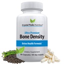 Ultra Premium Bone Formula - Calcium Carbonate w/Vitamin K2 & D3 - Calcium Supplements for Bones - Promotes Bone Strength so You can Stay Active - 60 Capsules, 60-Day Supply