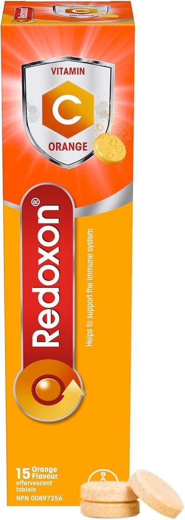 Redoxon Orange Vitamin C Effervescent Tabletleri 15 Orange Effervescent Tabletleri
