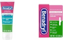 Benadryl Anti-Itch Gel & Cream Sche, Zehir Ivy Relief ile Analgesic, 3 Ürünler