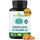 ForestLeaf Vitamin B2 Riboflavin 400 mg - Enerji, Skin & Hücre Sağlığı Supplement - Nervous System Support - B 2 VIT B - Non-GMO & Gluten Free - B2 Vitamin 400 mg Sebze Capsules, 90