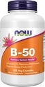 Şimdi Tamamlar, B-50, Enerji Üretimi *, Nervous System Health*, 250 Veg Capsules