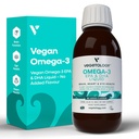 Vegan Omega 3 Sıvı, Microalgae, 800 mg of EPA DHA, D3, Destekler Kalp, Beyin ve Göz Sağlığı, Doğal Balık Petrol Alternatif, İngiltere Made, Unflavoured