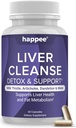 Liver Cleanse Detox & Tamir Supplement | 21-in-1 Süt Butle Liver Detox Formula | Kadınlar ve Erkekler için Canlı Sağlık Tamam | Tamam Canlı Destek | Vegan, ABD'de 60 Capsules