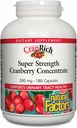 Doğal Faktörler CranRich Super Strength Cranberry Inter - Antioksi Support Supplement with Cranberry - Aids Urinary Tract & Blad Health - 180 Capsules (180 Hizmet)