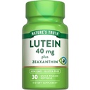 Nature's Truth Lutein and Zeaxanthin Supplement 
