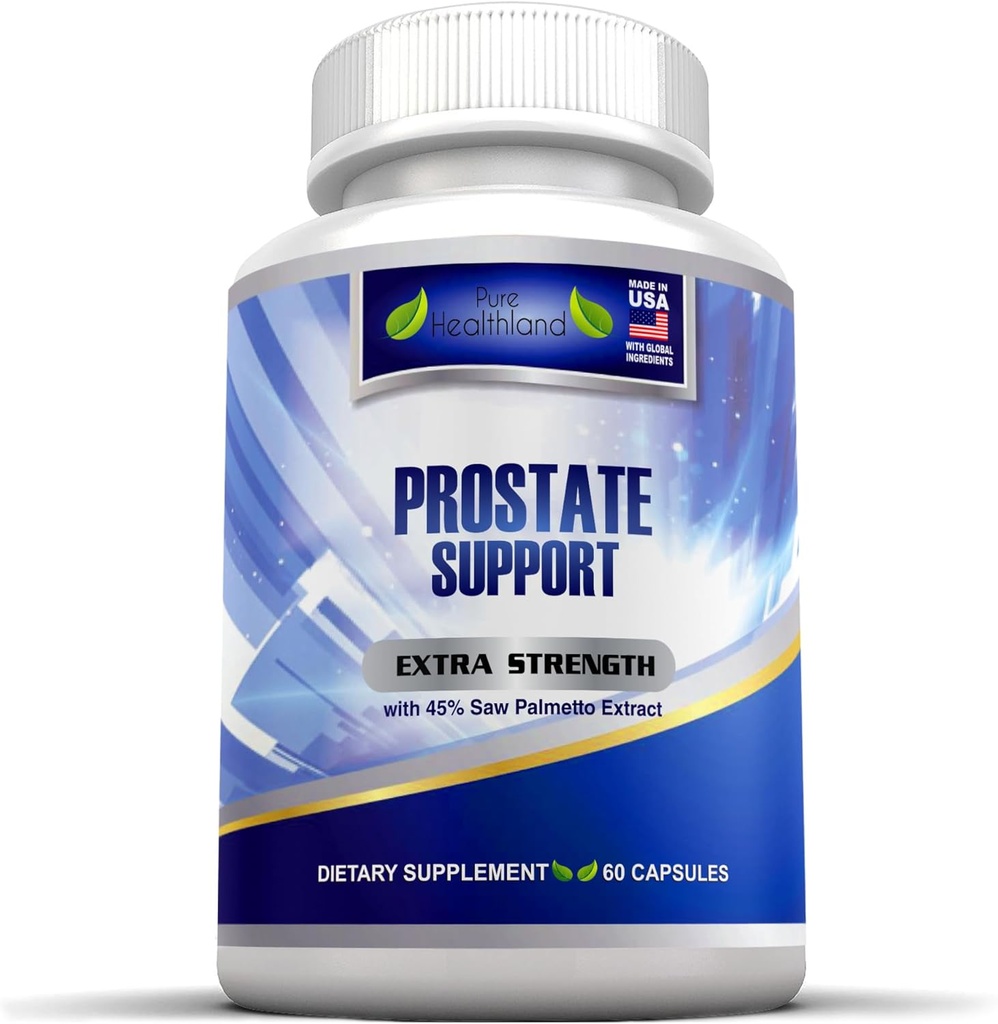 Συμπλήρωμα υγείας Prostate για τους άνδρες – 33 φυσικά συστατικά με 45% Saw Palmetto εκχύλισμα