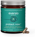 Şimdi Organik Chaga Mushroom Supplement - 8:1 60 Vegan Capsules (450 mg) 60 Hizmet - Organik Wild-Harvested Chaga