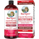 MaryRuth Organics Liquid Morning Multivitamin for Women, Men & Kids | Vitamin A C D E B6 B12 Biotin çinko | Güzellik | Vegan | Non-GMO | Gluten Ücretsiz | 32 Hizmet