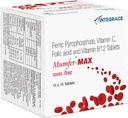 Nutranix TNA 150 Tabletler | Demir, Folic Asit Supplement, C & Vitamin-B12 | ve Enerji