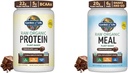 Life Organic Vegan Chocolate Protein Toz Raw Organic Meal Yenileme Shakes - Chocolate Plantive Vegan Toz