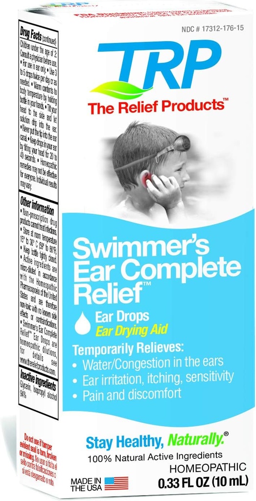 The Relief Products Mayomer's Ear Complete Relief Ear Drops, 0.33 Fl. Oz.