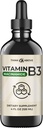 Sıvı B3 (Niacinamid) Tamam - Flush Form of Niacin - Hızlı Aborpsiyon - Kadınlar ve Erkekler için Niacin Drops - 4 oz (120 ml)