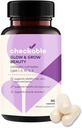 Checkable® Collagen Kompleks Supplements - Saç, Skin, Nails, Ortaklar, Bones ve Muscle Support - Natural Collagen Type I, II, III, V ve X (1500 mg) - 90 Capsules