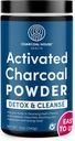 Charcoal House Detox & Cleanse USP Medical Grade Coconut Shell Activated Charcoal Powder for Natural Cleanse & Health - With High Adsorptive & Fast Acting Capacity - 12 oz - 1 Qt