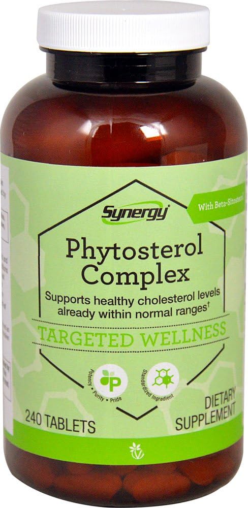Beta-sitosterol ile Vitacost Synergy Phytosterol Kompleksi - 240 Tablet