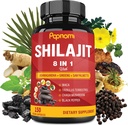Erkekler ve Kadınlar için Shilajit Himalaya Tamam - 150 Capsules Kombine Ashwagandha, BTC, Saw Palmetto, Maca, Tribulus, Chaga & Black Pepper - Vitality Energy and Immune Supports