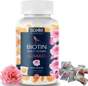 SOHM Biotin Gummies, Biotin Gummies for Health Saç,Skin ve Nails - Yetişkinler için Çokvitamin Gummies, Erkekler için Suppliments