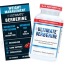 Ultimate Berberine Sağlıklı Kilo Yönetimi, Metabolism & Gut Health - Dual Action Formula ile 9.6 Absity & Cholesterol Destek - 1000 mg Klinik Olarak Proven Supplement