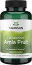 Swanson Full Spectrum Amla Fruit (Indian Gooseberry) Ayurvedic Energy Vitality Antioksi 500 Milligrams 120 Capsules