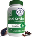 Sağlık Thru Beslenme Siyah Tohum Yağı 500 mg 360 Softgels | Yüksek Potency 2 Thymoquinone | 3rd Parti Test Edildi | Pure Cold Pressed | Organically Gown | Non-GMO, Gluten Free, Soy Free