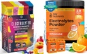 ΚΥΡΙΑ ΦΥΤΑ Ultimate Hydration & Recovery Bundle: 40 Pack Multivitamin Hydration Packets & 90 Services Tangy Orange Electrolyte Powder - Χωρίς ζάχαρη, χωρίς γλουτένη, Keto-Friendly
