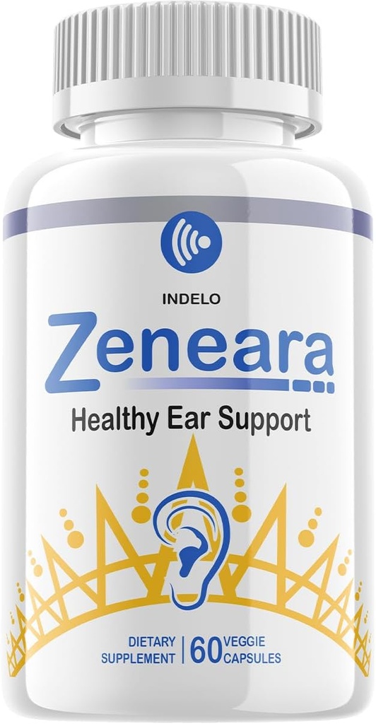 Zeneara Healthy Ear Supplement Support, Zeneara Ear Ring Relief, Zeneara Εμβοές Θεραπεία, μέγιστη δύναμη Zeneara Κάψουλες, Advanced Formula Zeneara για την ακρόαση Κριτικές Υποστήριξης (60 Κάψουλες)
