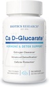 Biotics Research Ca D Glucarate Αποτοξίνωση του ήπατος, Εξαλείφει τοξίνες, ισχυρά οστά, ορμονική υγεία, υγεία της καρδιάς, υγιή σύνθεση του σώματος, ωμό οργανικό φυτικό πολιτισμό 120 κόμης