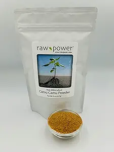Raw Power Camu Camu Berry Toz, 8 oz (227g), ham, vahşi,% 100 Pure, Non-GMO, Organiks