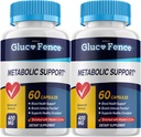 Gluco Fence Μεταβολική υποστήριξη - χάπια συμπλήρωμα υποστήριξης γλουτένης, Gluco Fence Advanced Formula Κάψουλες Κριτικές Φράχος (2 πακέτο - 120 κάψουλες)