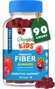 Lifeable Sugar Free Prebiyotik Kids Fiber Gummies | Çocuklar için 4g Fiber | Great Tasting Vegetarian Fiber Supplements for Kids | For Digestive Health | Fiber Gummies for Kids | 90 Probiyotiks Gummies