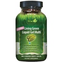Irwin Naturals Women's Living Green Liquid-Gel Multi Vitamin - 70 Essential Nutrients, Vitaminler, Tümgılar - Hedeflenen Destek - 120 Sıvı Yumuşakgels