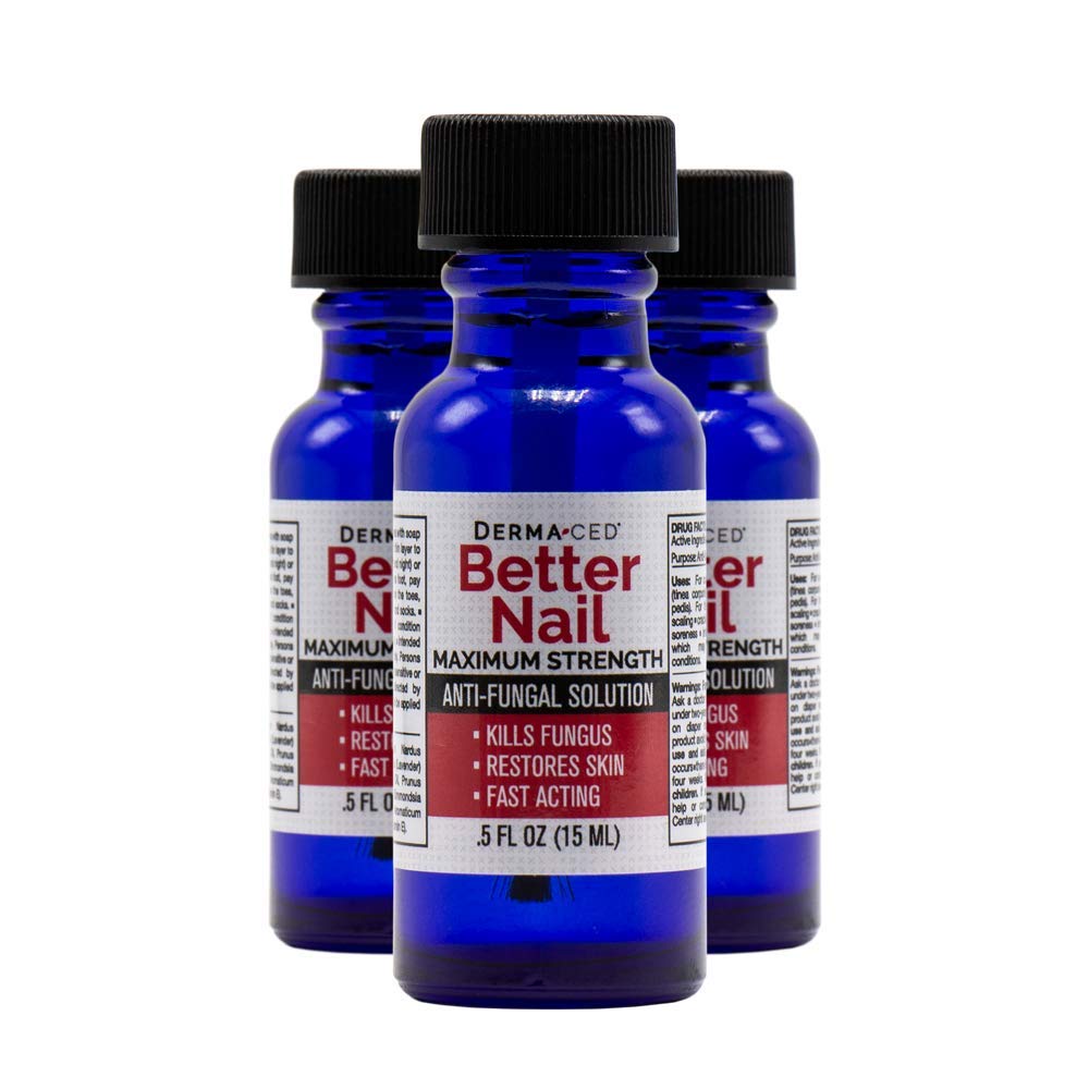Better Nail - Fungus Under & Around the Nail için Tedavi - Nail Desteği için maksimum Güç 25% Çözümü - Nail Restoring Çözüm