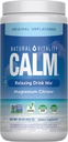 Doğal Vitality Calm, Magnezyum Supplement, Anti-Stress Drink Mix Toz, Gluten Free, Vegan, & Non-GMO, Original Unflavored, 16 ozzzlavored, 16 ozz