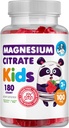 DR. MORITZ Sugar-Free Calm Magnesium Gummies for Kids and Adults - Μη ΓΤΟ Μαγνήσιο Κιτρικό Gummies - Βατόμουρο Γεύση - 1-Pack (180 Count)