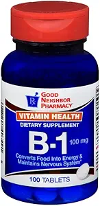 Good Neighbor Eczane Vitamin B-1 100 mg Tabletleri, 100 Kont