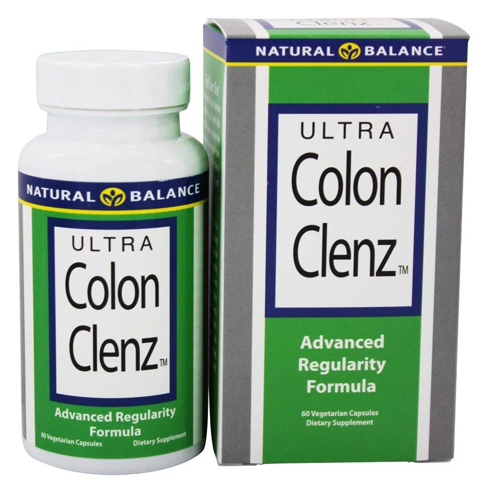 Doğal Denge Ultra Kolon Clenz | Herbal Cleansing & Regularity Formula for Overnight Support | 60 VegCaps, 60 Serv.