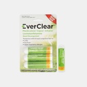 EverClear Medicated Vapor Inhaler, Nasal Decongestant for Colds, Hay Fire, & Upper Respiratory Allergies, 0.2 ml, 3 Pack