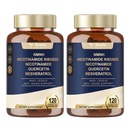 Totaria NMNH (Dihidrinamid Mononüotid), NMNH Supplement w/Niacinamid (Vitamin B3), Quercetin, Trans-Resveratrol, Support NAD+, Anti-Aging, Skin Hücre Sağlığı ve Enerji, 240