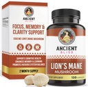 Eski Bliss Lion's Mane Supplement (2 Ay Supply)- 120 Vegan Mushroom Capsules- Mayıs Ruh Clarity, Enerji & Mayıs Focus- Memory & Immune Support Mushroom Supplement (2 Ay Supply)- 120 Vegan Mushroom Capsules- May Supports mental Clarity, Energy & May Focus- Memory & Immune Support Mushroom Supplement