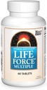 Source Naturals Life Force Multivitamin High Potency Essential Vitamins, Mineraller, Antioksis & Nutrients - Enerji & Immune Boost - 60 Tabletler