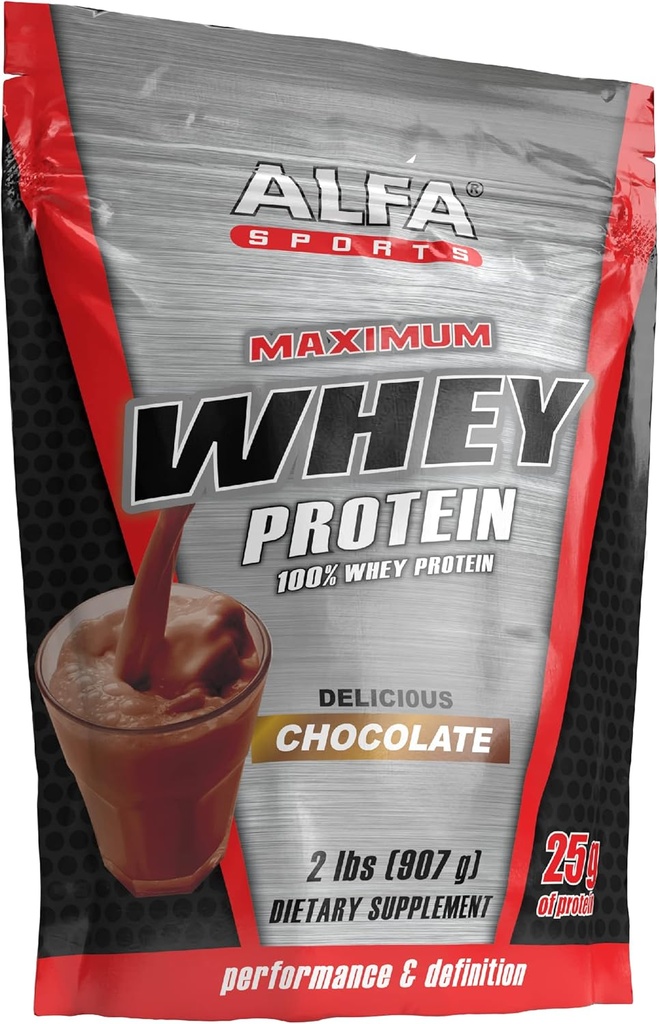 Maximun Whey σοκολάτα άρωμα 2 Lbs 50 G πρωτεΐνης