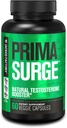 Jacked Factory Testosterone Booster for Men PRIMASURGE - w/Tongkat Ali, PrimaVie, Ashwagandha - Boost Vitality, Muscle Growth & Energy | Natural Test Booster Supplement - 60 Veggie Pills