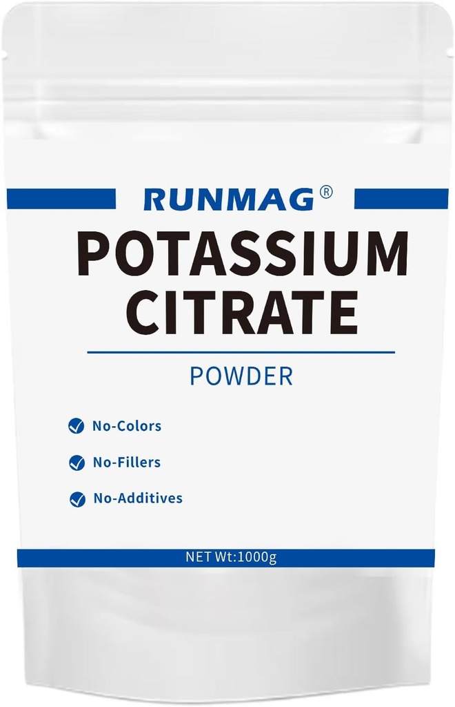 Doğal Organik Potasyum Citrate Toz 1000g