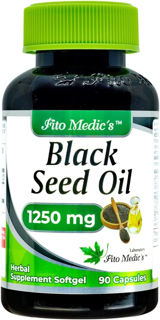 Lab | Black Seed Oil | 1250 mg | Black Seed Oil Capsules | Pure | Black Seed Oil Pills | 90 softgels of | Organik Siyah Tohum Petrol | Ultra yüksek Aborpsiyon | Siyah Tohum Yağı Organik Soğuk Baskı