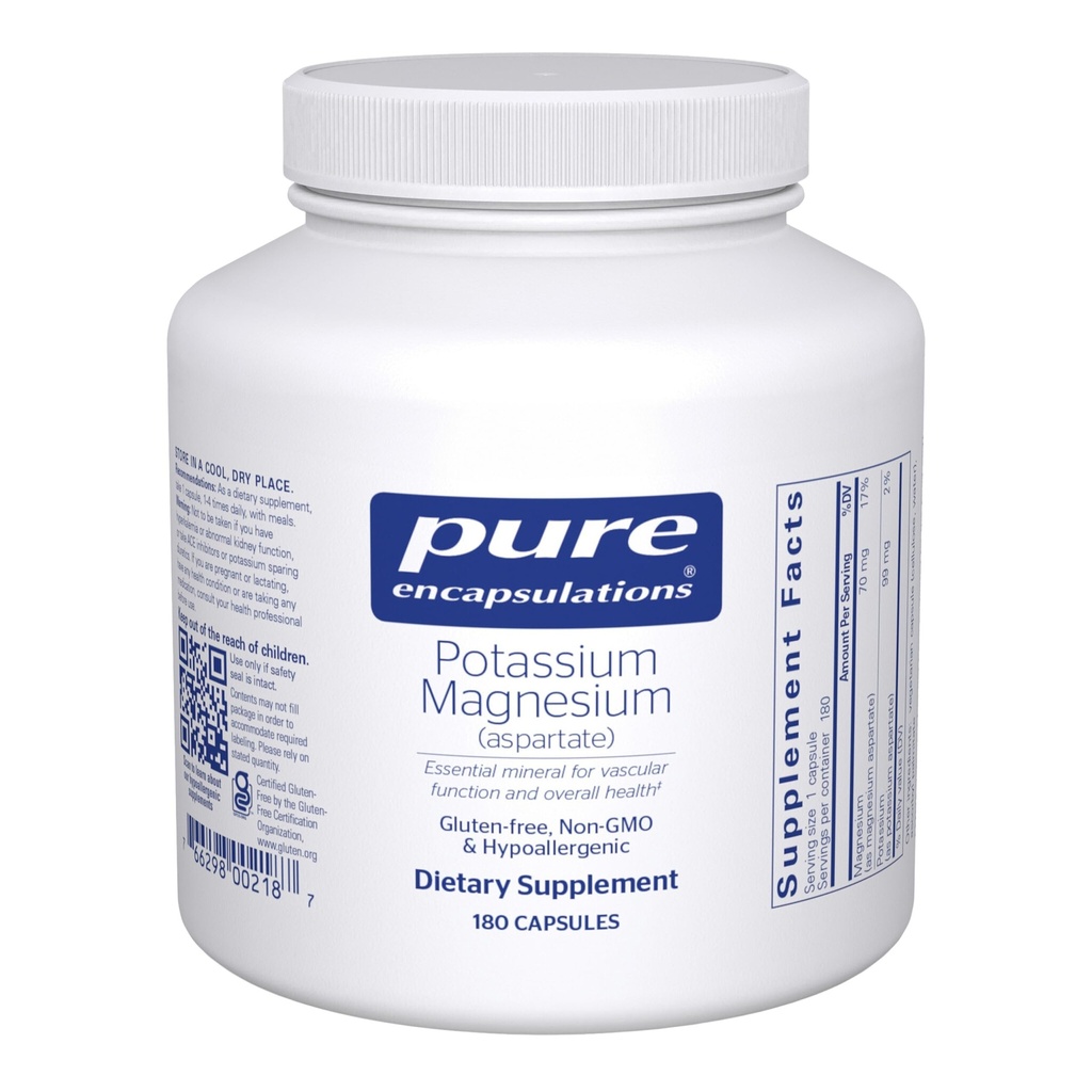 Pure Encapsulations P properties (Aspartate) | Supplement to Support Heart, Muscular, Bone ve Nerve Health* | 180 Capsules