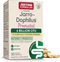 Jarrow Formulas® Jarro-Dofilius® Kadınlar için Prenatal Probiyotikler, 6 Milyar CFU, Sağlıklı Bir Hamileliği Destekler, 30 Veggie Capsules, 30 Gün Supply