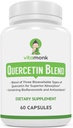 VitaMonk Quercetin Kompleksi - 3 Biyoaktif Kuercetin Formları - Isoquercetin, Quercetin Dihidrat ve Quercetin Phytosome - For Superior Abors - Quercetin 500 mg Capsules - Quercetin