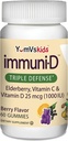 ImmuniD Elderberry Gummies for Kids by YumVs 