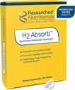 Araştırmalı Beslenme H2 Absorb Moleküler Hidrojen Tabletleri - Anında Hidrojenli Su ve Antioksi Supplement - Enerji ve Sağlıklı Ağlama (60 Tablet) teşvik etmek için İçmeyi Yeniden Üretin